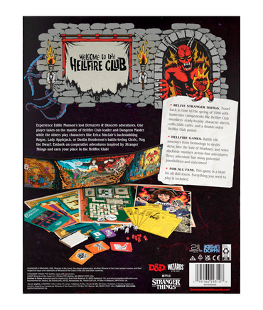 Dungeons & Dragons 5E: Starter - Stranger Things - Welcome to the Hellfire Club Box Set