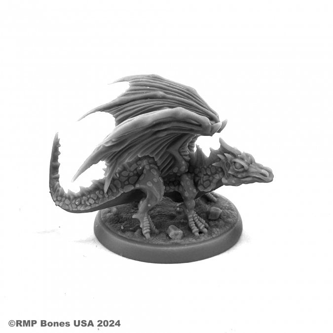 Mini Reaper Bones Dungeon Dwellers: Hiss, Young Dragon