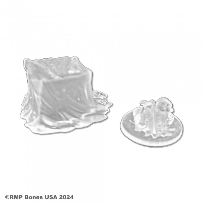 Mini Reaper Bones Dungeon Dwellers: Small Gelatinous Cube (Clear)