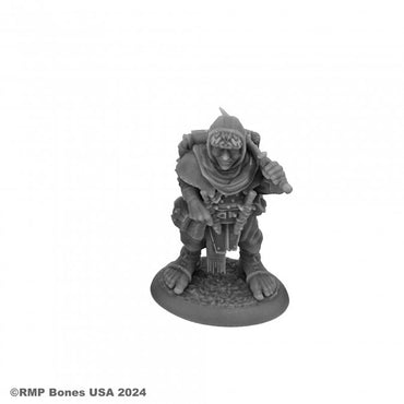 Mini Reaper Bones Dungeon Dwellers: Dodger Barncock, Halfling Rogue