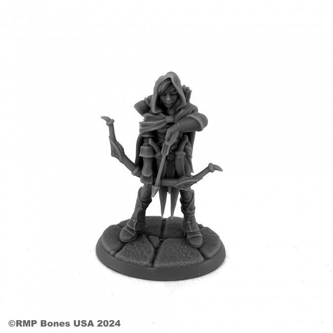 Mini Reaper Bones Dungeon Dwellers: Daehana Drithirien, Elf Fighter