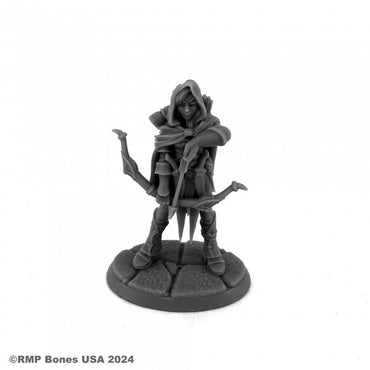 Mini Reaper Bones Dungeon Dwellers: Daehana Drithirien, Elf Fighter