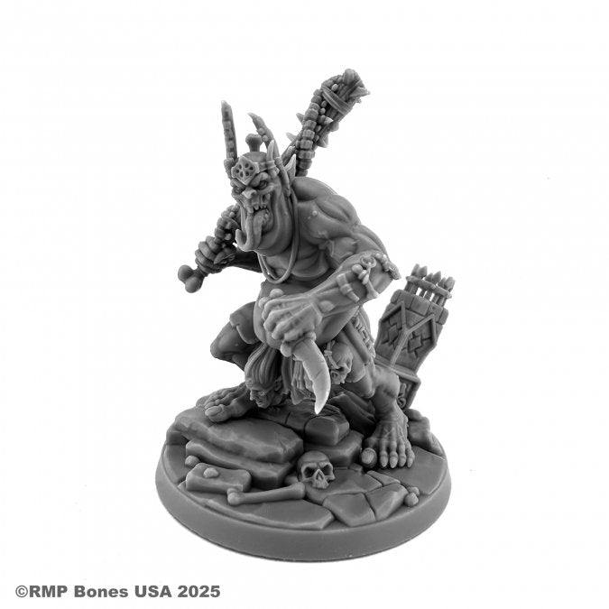 Mini Reaper Bones Dungeon Dwellers: Garravank, The Ghoul King