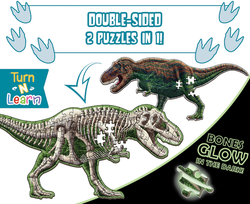 Puzzle Genius:   100 piece Tyrannosaurus Rex