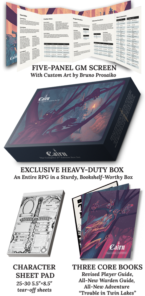 Cairn 2E:  Boxed Set