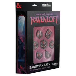 Dice Fanroll: Poly 7-set Inclusion Fantasy & D&D
