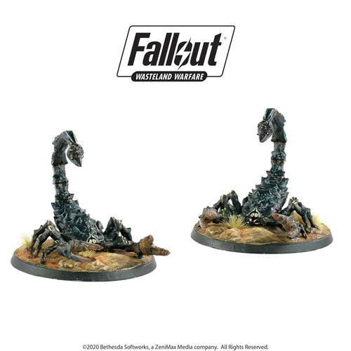 Fallout Wasteland Warfare Creatures: Radscorpions [First Edition]