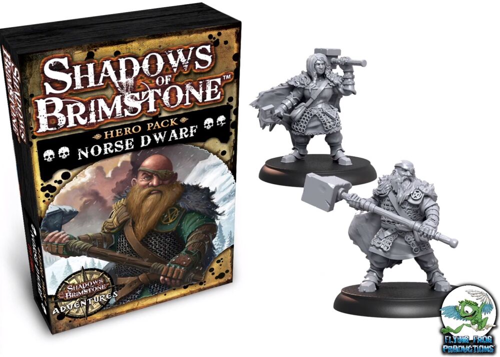 Shadows of Brimstone: Hero - Norse Dwarf