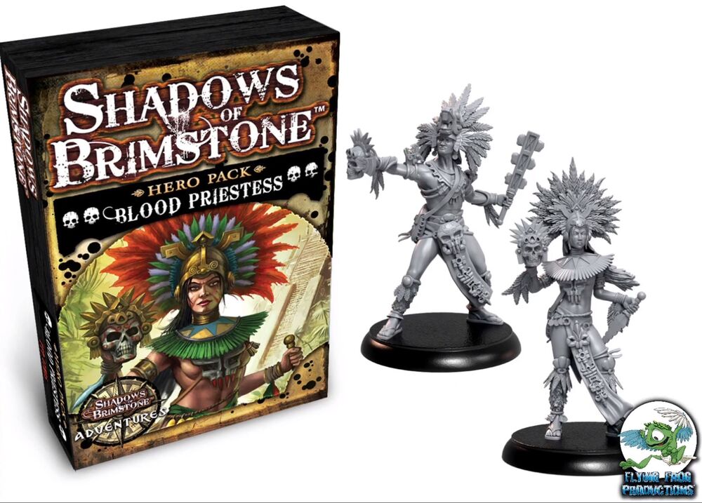 Shadows of Brimstone: Hero - Aztec Blood Priestess