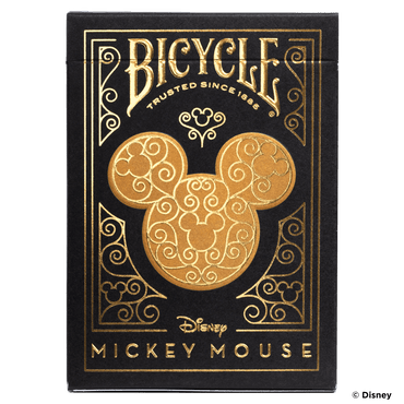 Cards Bicycle: Disney Mickey Black & Gold