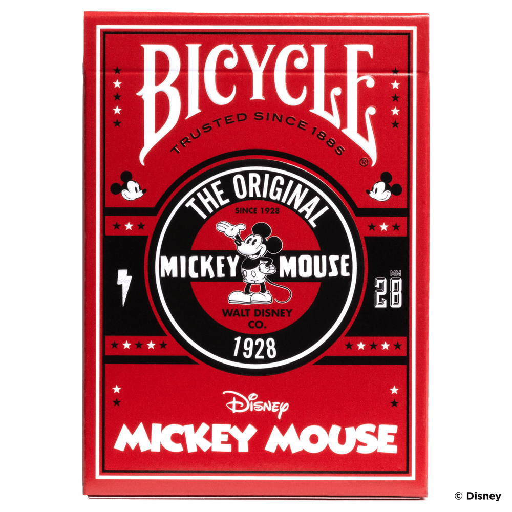 Cards Bicycle: Disney Classic Mickey (Red)