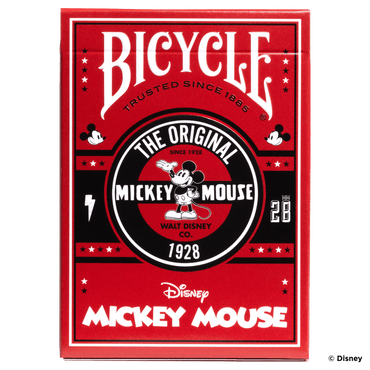 Cards Bicycle: Disney Classic Mickey (Red)