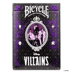 Cards Bicycle: Disney Villains Green/Purple Mix