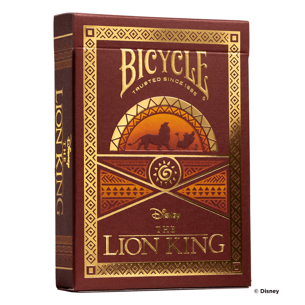 Cards Bicycle Lion King