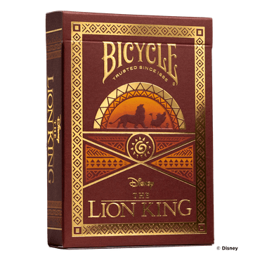 Cards Bicycle Lion King