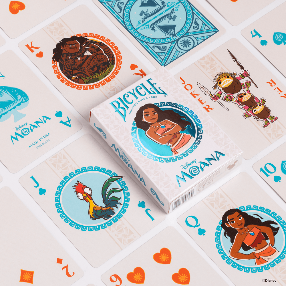 Cards Bicycle: Disney Moana