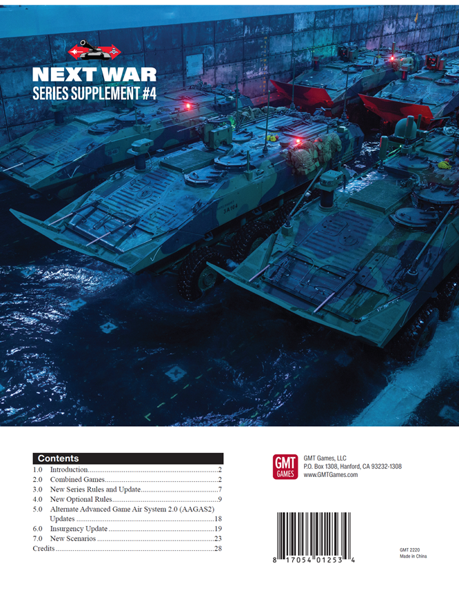 Next War Supplement #4