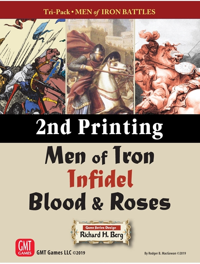 Men of Iron Tri-Pack (Men of Iron, Infidel, Blood & Roses)