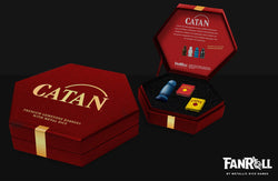 Dice CATAN: Premium Robber & Metal