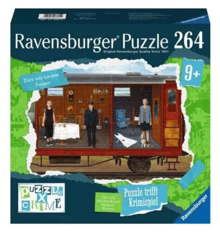 Puzzle Ravensburger X Crime Kids: The Lost Fire