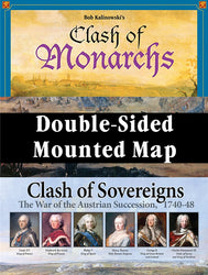 Clash of Sovereigns 2-sided Mounted Map
