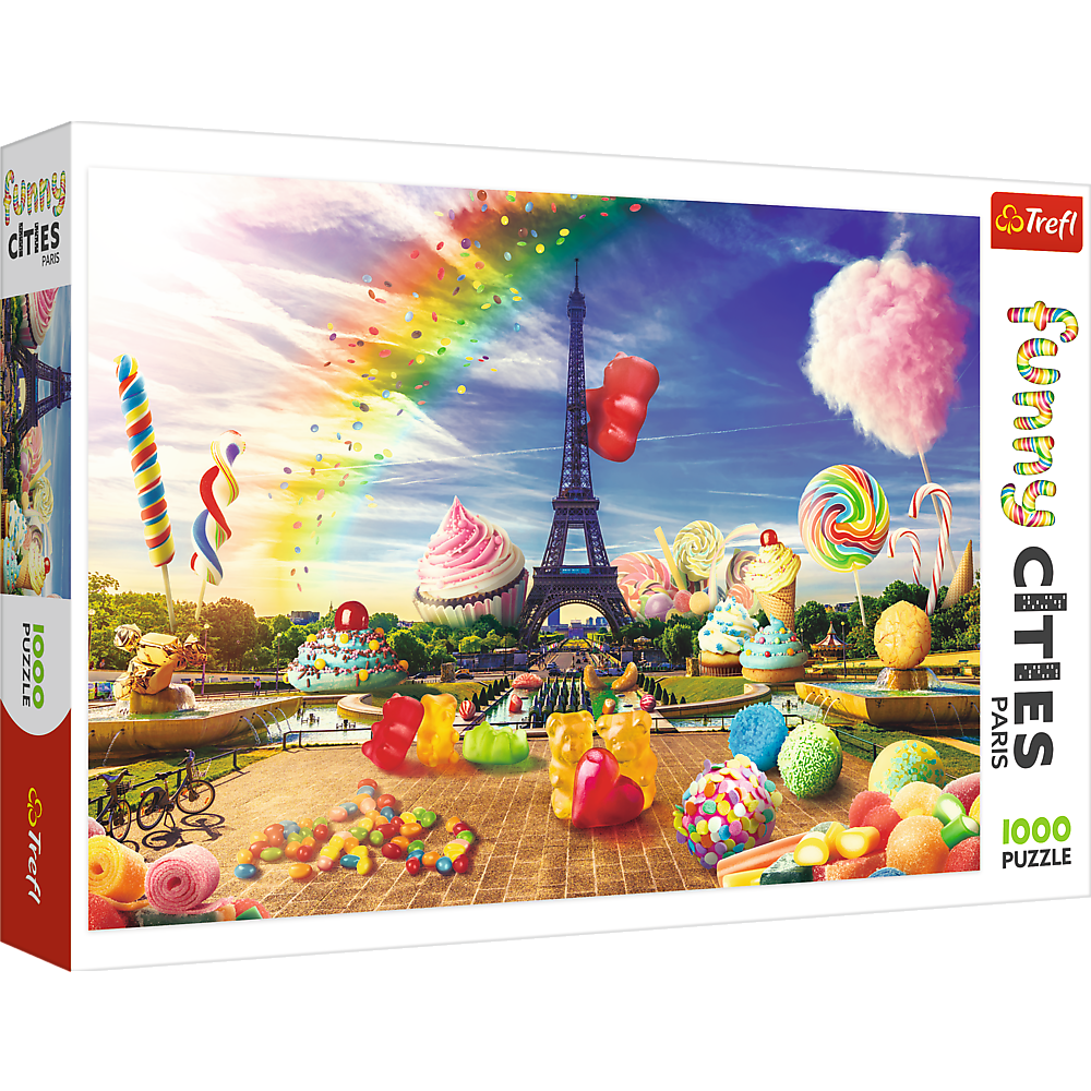 Puzzle Trefl: 1000 piece Funny Cities: Sweet Paris
