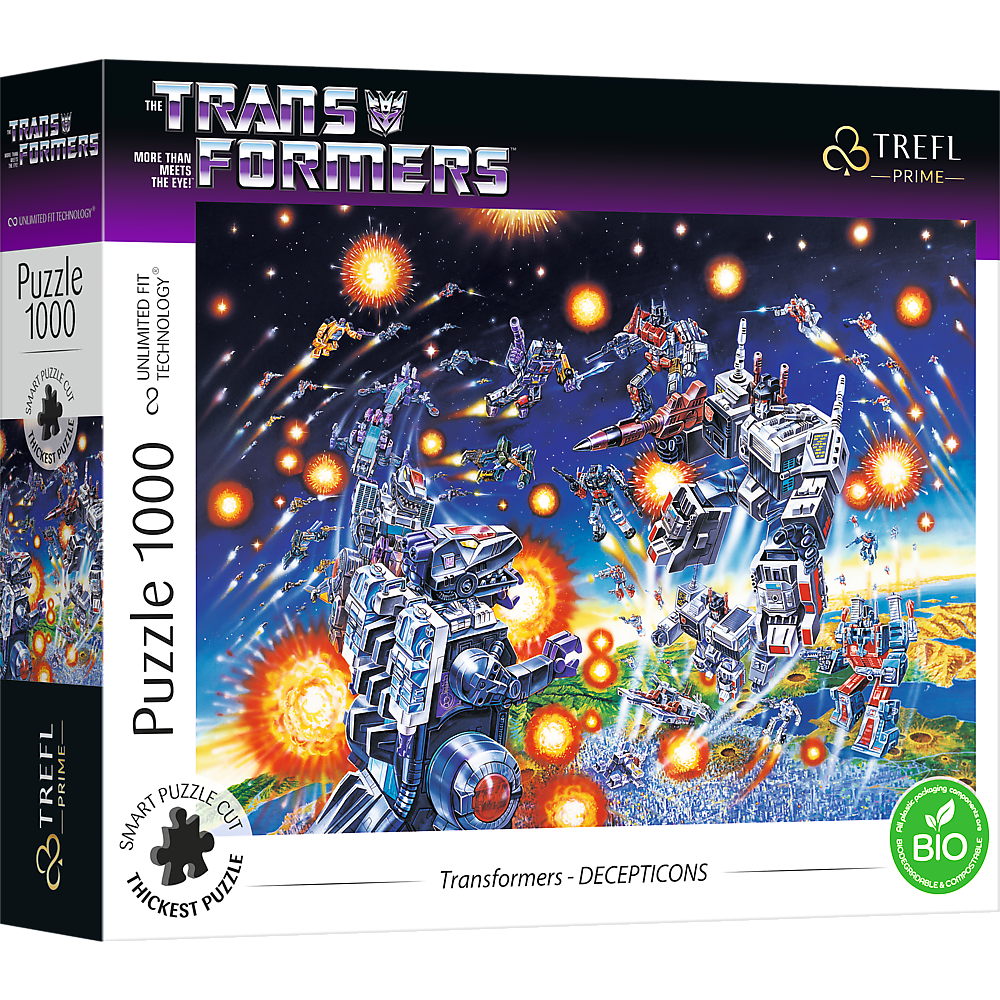 Puzzle Trefl:  1000 piece Transformers Decepticons