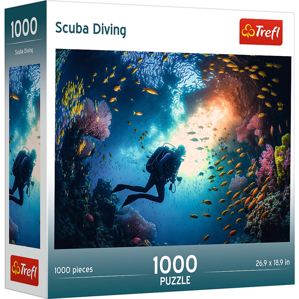 Puzzle Trefl: 1000 piece Scuba Diver