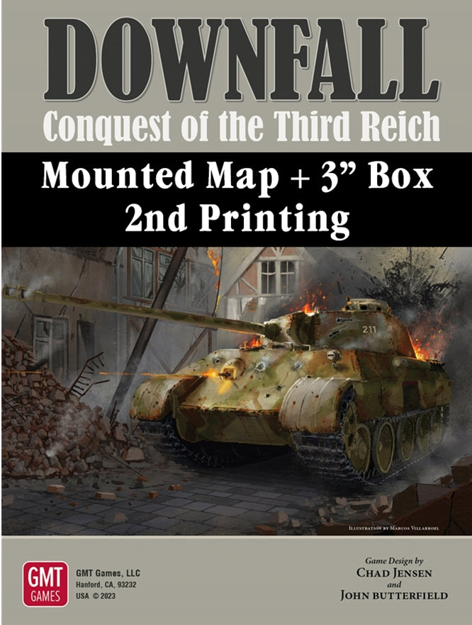 Downfall Mounted Map + 3" Box