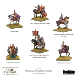Hail Caesar Epic Battles Punic Wars: Republican Roman Commanders