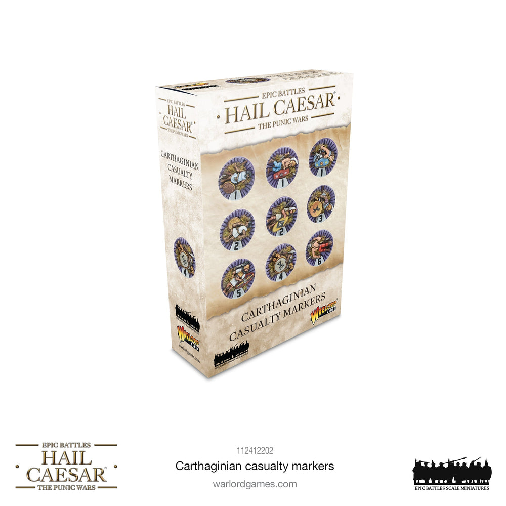 Hail Caesar Epic Battles Punic Wars: Carthaginian Casualty Markers