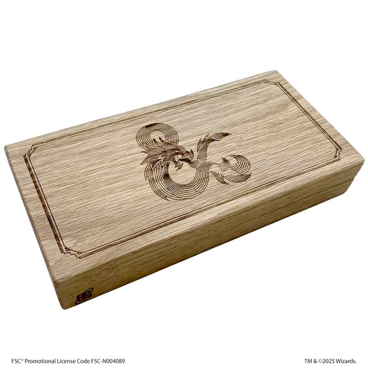 Dice Vault Dungeons & Dragons: Wooden