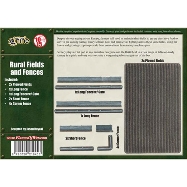 Terrain GF9 Battlefield in a Box: Eastern Fields & Fences (x1) - Limited Edition