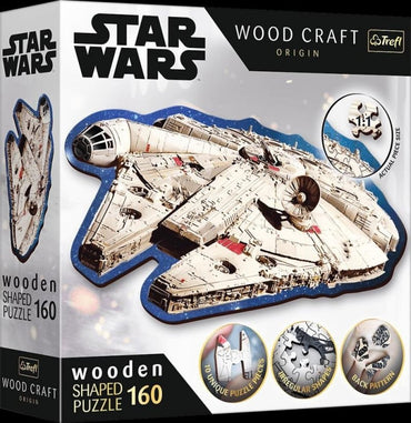 Puzzle Trefl: Wood  160 piece Star Wars: Millennium Falcon