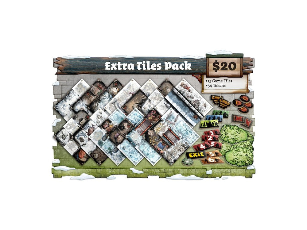 Zombicide - White Death: Extra Tiles Pack