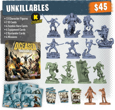 Zombicide DCeased: Unkillables Kickstarter Exclusive