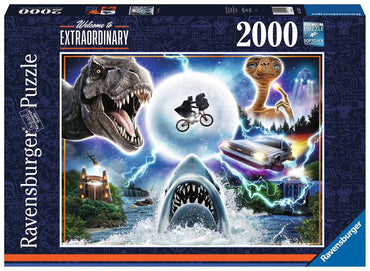 Puzzle Ravensburger: 2000 piece Universal Monsters