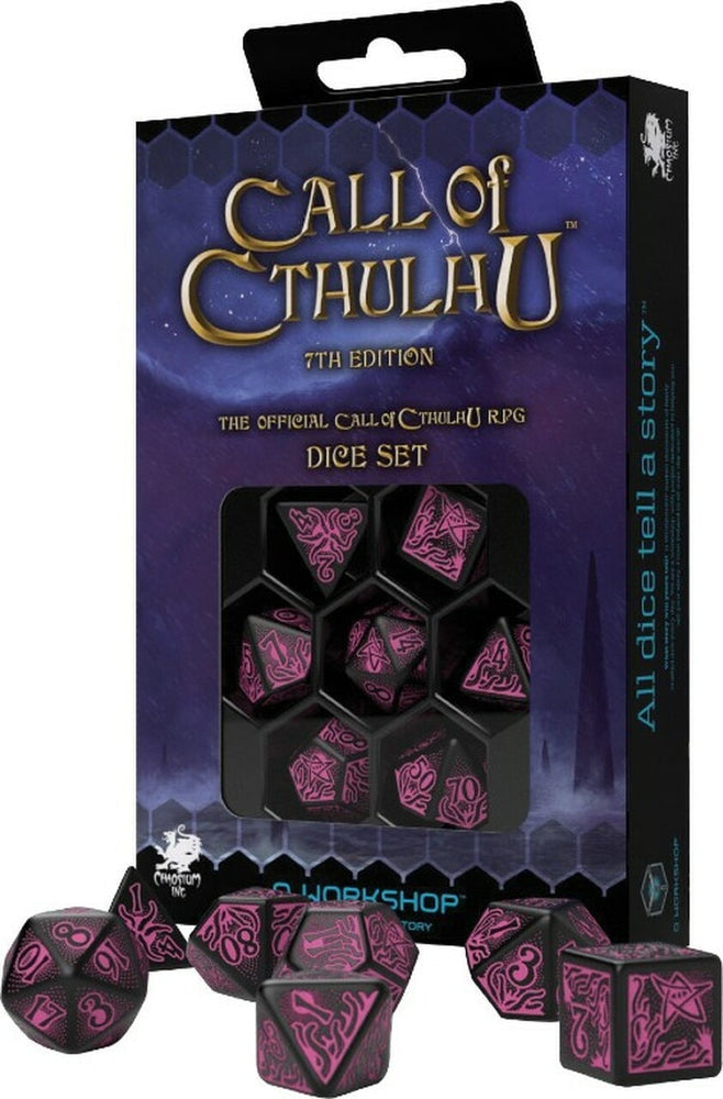 Dice Q-Workshop: Poly 7 Set Call of Cthulhu