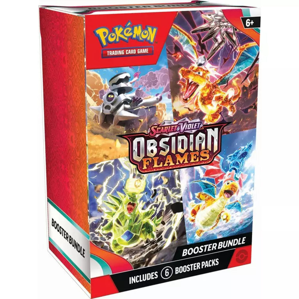 Pokemon: Scarlet & Violet 3 Obsidian Flames: Booster Bundle