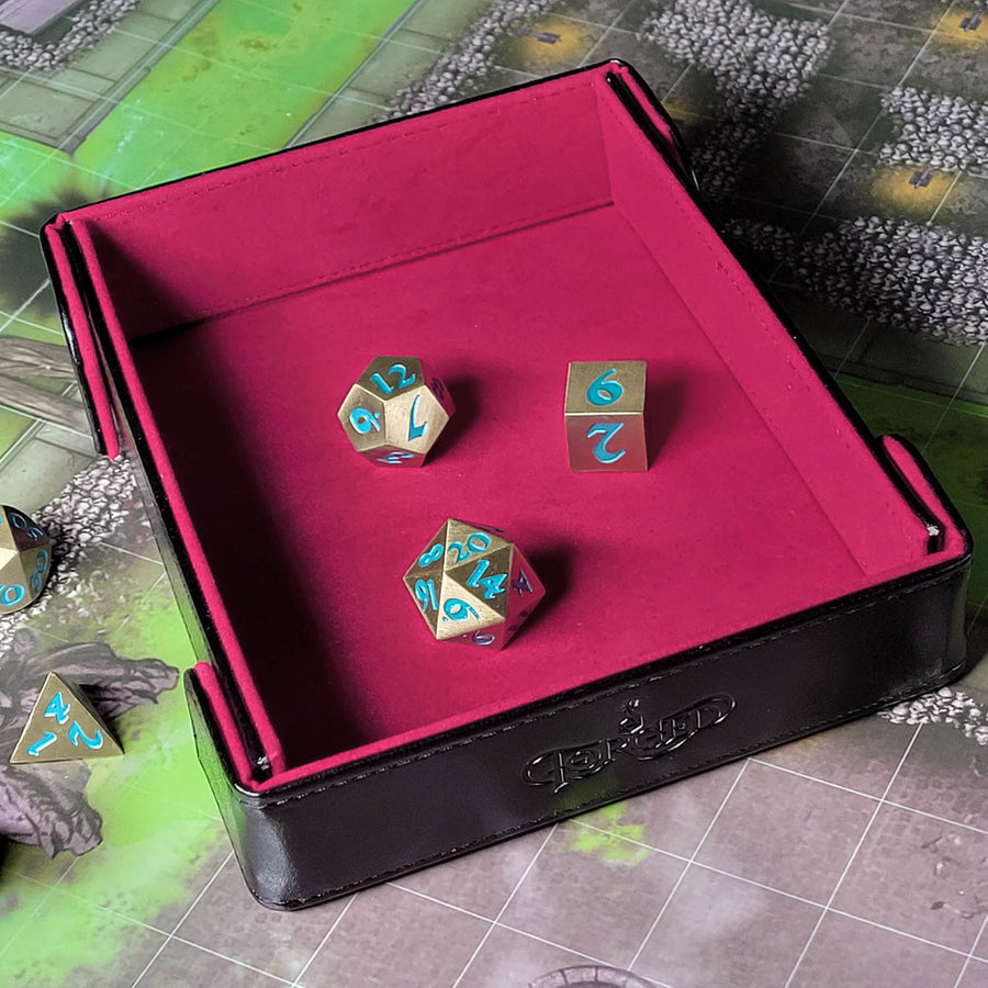 Dice Tray Forged: Compact Magnetic