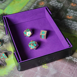 Dice Tray Forged: Compact Magnetic