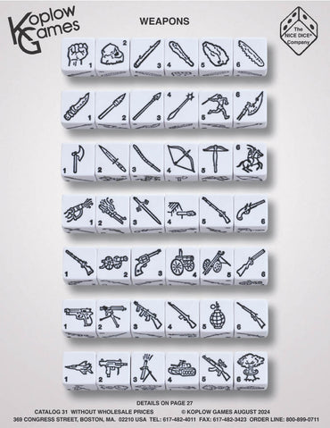 Dice Koplow: Weapons