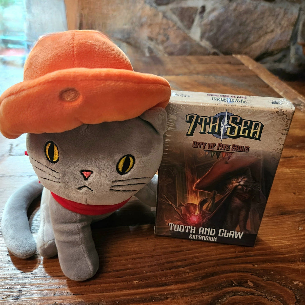 7th Sea - City of Five Sails: Mysta Cat Plush w/Foil Card