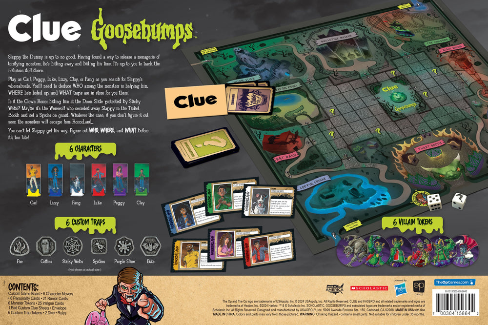 Clue Goosebumps