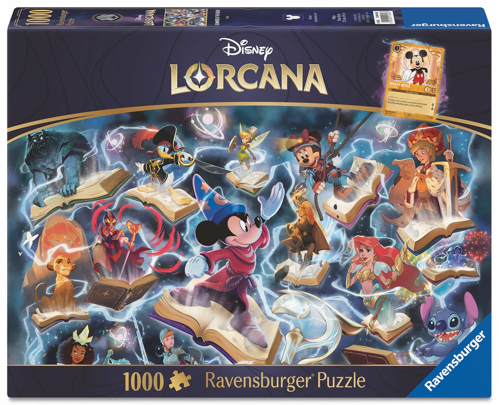 Puzzle Ravensburger: 1000 Piece Disney Lorcana Amber