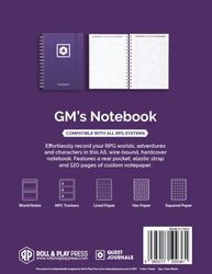 Game Master`s Quest Journal - Mystic Purple