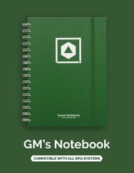 Game Master`s Quest Journal - Wild Green