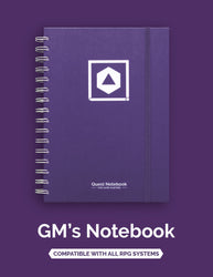 Game Master`s Quest Journal - Mystic Purple