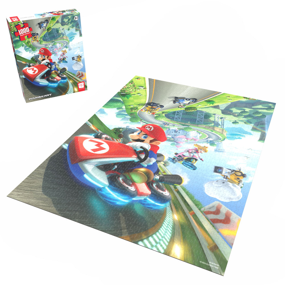 Puzzle USAopoly: 1000pc Mario Kart - Anti-Gravity
