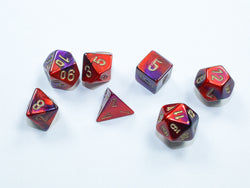 Dice Chessex: Poly 7 set Mini Gemini